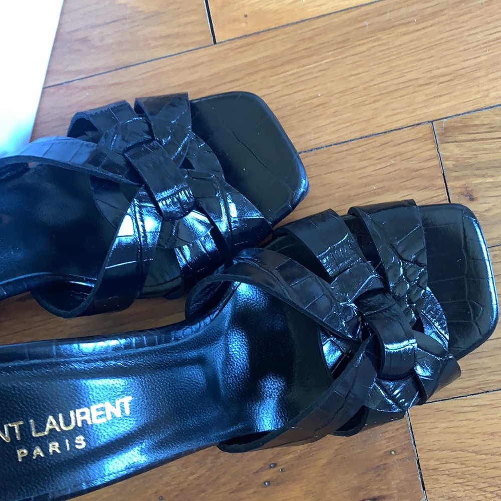 NEW Vintage YSL Saint Lauren heels size 38 - Picture 13 of 14